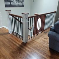 Stair and railing remodel